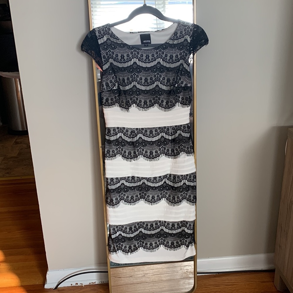 Melrose lace cocktail dress